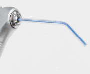 ディスポタイプの3wayシリンジチップも接続アダプタなしで使用できます。（別売品）