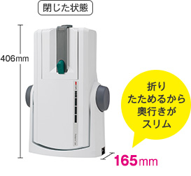 閉じた状態
