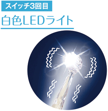 スイッチ3回目 白色LEDライト