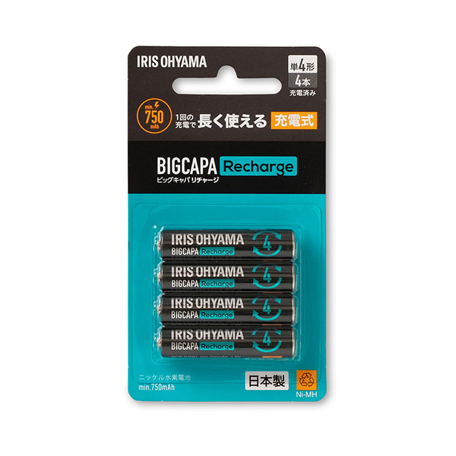 BIGCAPA Recharge ニッケル水素電池