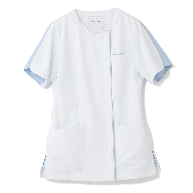 ホワイト×ライトブルー