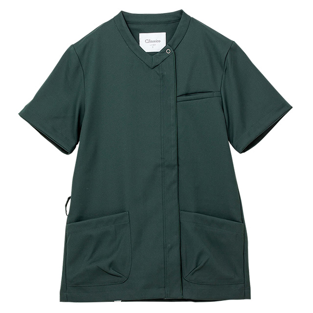  スムースタッチ ユニセックスフロントオープンスクラブ Q09