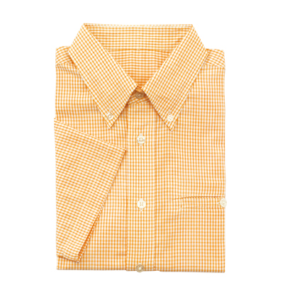 ミニチェックシャツ