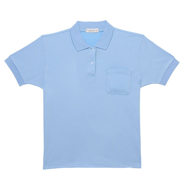 レディス裏綿半袖ポロシャツ