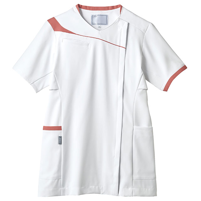 ホワイト×コーラルピンク