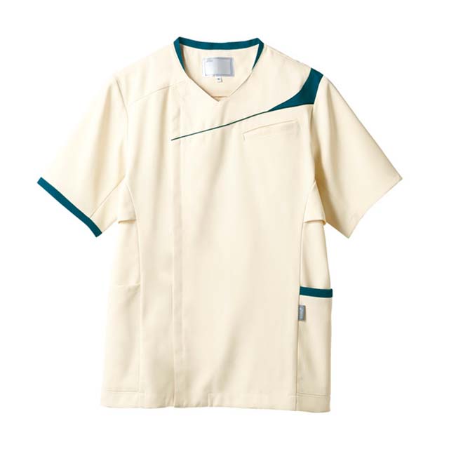 CHM854 ASICS スクラブ メンズ 半袖