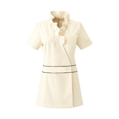 フリルカラーチュニック