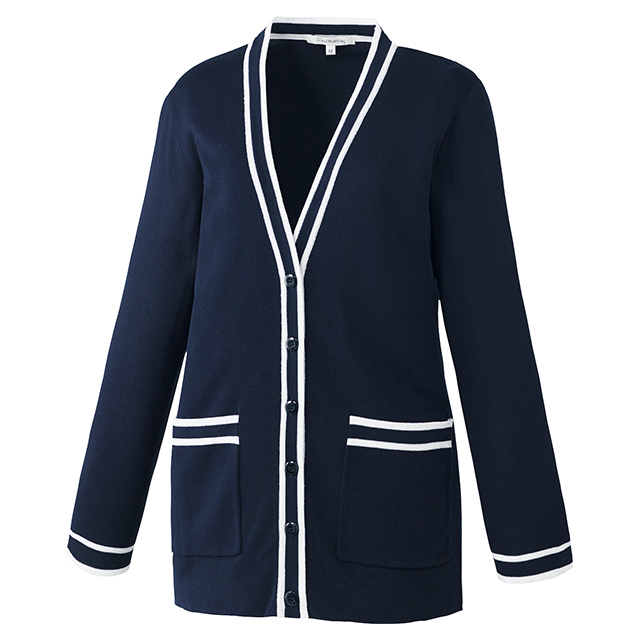 九分袖カ-ディガン FR-0010