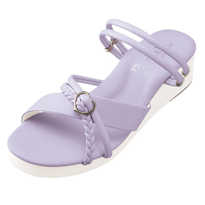 2WAY三つ編みサンダル