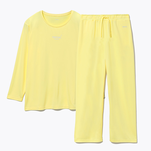 BAKUNE Dry Women's 上下セット（長袖Tシャツ・ロングパンツ） 