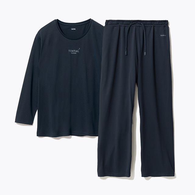 BAKUNE Dry Women's 上下セット（長袖Tシャツ・ロングパンツ）
