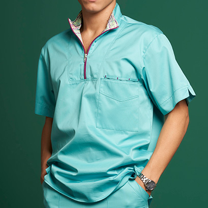 マリタ 半袖 [レヴァンティーナ] / マリングリーンモザイク