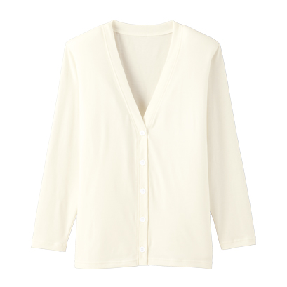 ソフトストレッチカーディガン