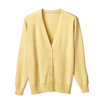 洗える!抗ピル長袖カーディガン