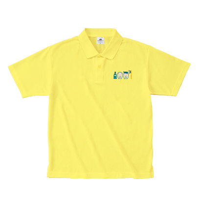 歯newくん刺繍入りポロシャツ