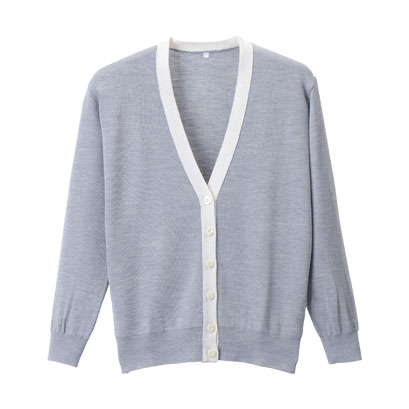 杢グレー×ホワイト