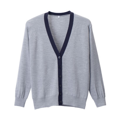 杢グレー×濃紺