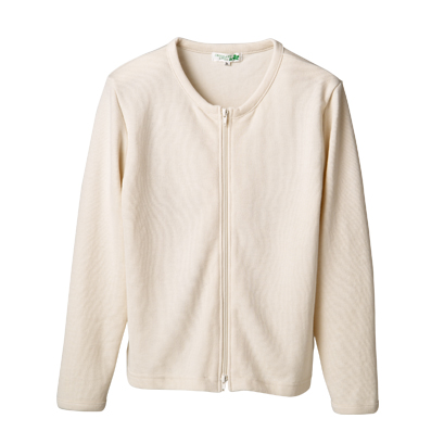 ダブルジップカーディガン