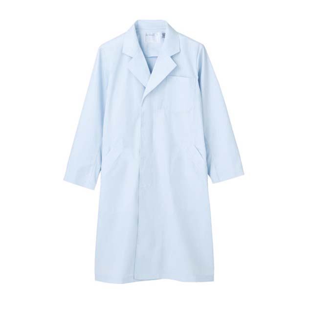 51 エコポプリンドクターコート シングル メンズ 長袖