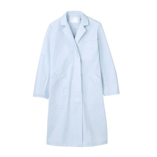 51 エコポプリンドクターコート シングル レディス 長袖