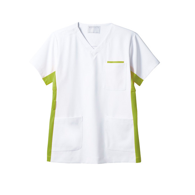 72-94 ストレッチラチネ スクラブ 男女兼用 半袖