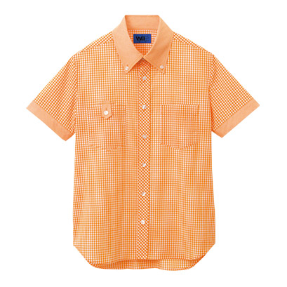 ギンガムチェックシャツ（半袖）