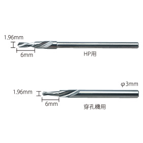 ダウエルピンドリル