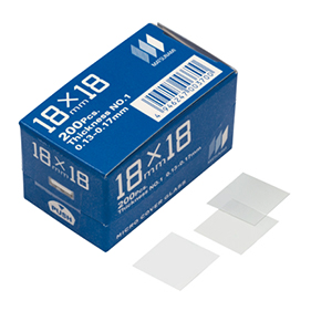 角カバーガラス