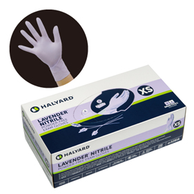 ラベンダー ニトリル検査用グローブ