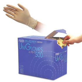 フィード ユニグローブ パウダーフリー500枚入