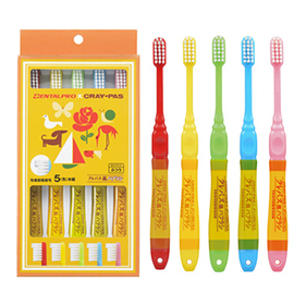 クレパス風歯ブラシ