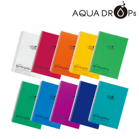 AQUA DROPs ツイストリング・ノート(A5)