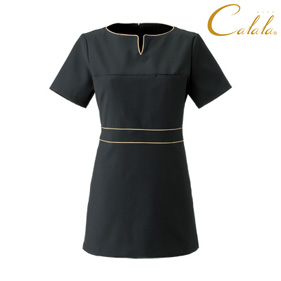 キーネックチュニック