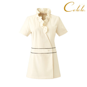 フリルカラーチュニック