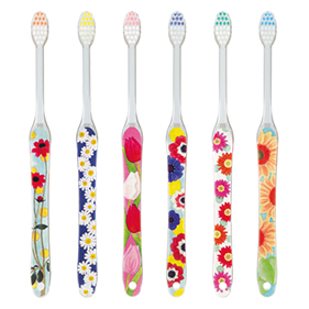 花めぐり 歯ブラシ 6本セット