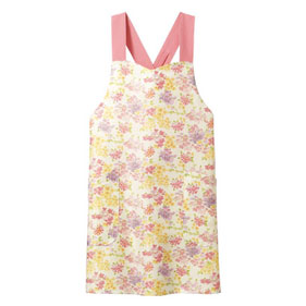 ローラ アシュレイ 花柄エプロン