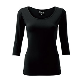 7.5分袖レディスカットソー