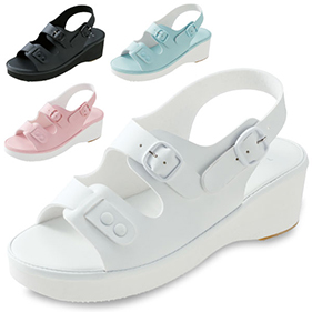 厚底ゆったりサンダル C-1009