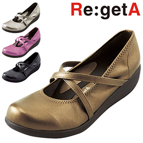 RegetA ウェッジパンプス5cmヒール