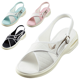 エアソール消臭キルティングサンダル No.7603