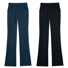 美脚ブーツカットパンツ