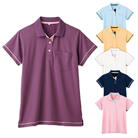 レディスドライポロシャツ
