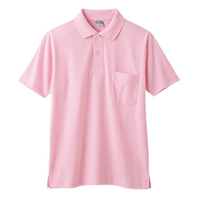 9006 ハニカムメッシュ半袖ポロシャツ男女兼用