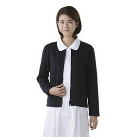 ダブルジップカーディガン