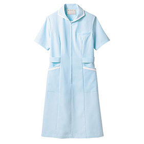 配色ラインワンピース