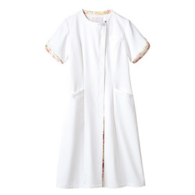 ローラ アシュレイ ボトルネックワンピース