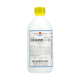 次亜塩素酸ソーダ6％/500ml