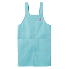 歯newくん刺繍入りスリットエプロン FAP012