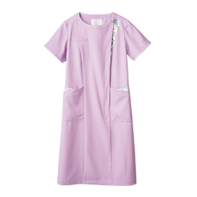 ローラ アシュレイ ボートネックワンピース