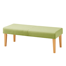 ロビーチェア LB55 2人用ベンチ ビニール